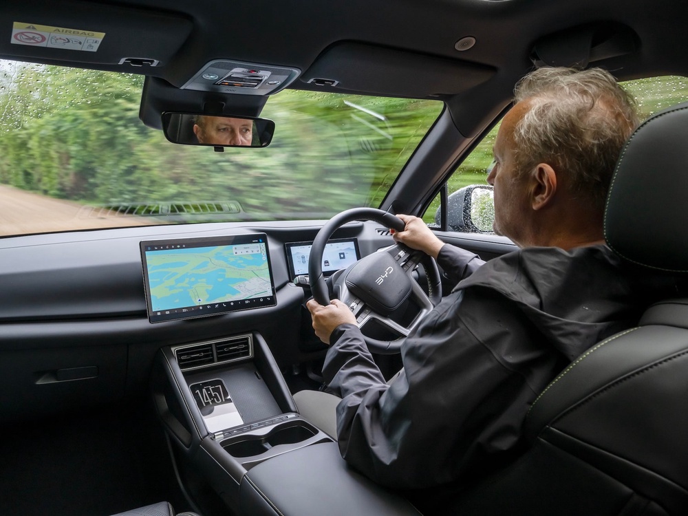 The BYD Atto 2 DM-i impresses for its cabin quality, if not its ride quality (BYD)