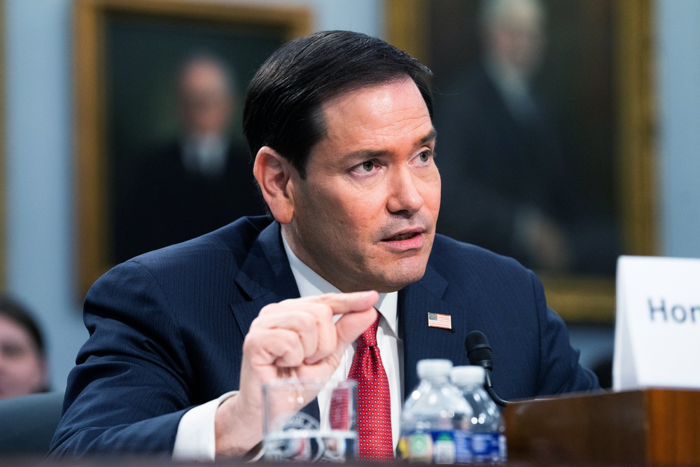 US secretary of state Marco Rubio described the mission as ‘catch-22’ (AP Photo/Allison Robbert) (AP)