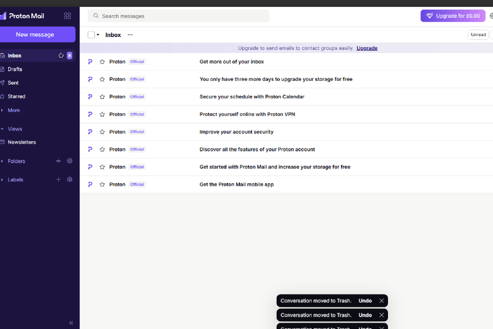 With Proton Unlimited, users also get a VPN, cloud storage and password manager (Jennifer Allen/Proton)