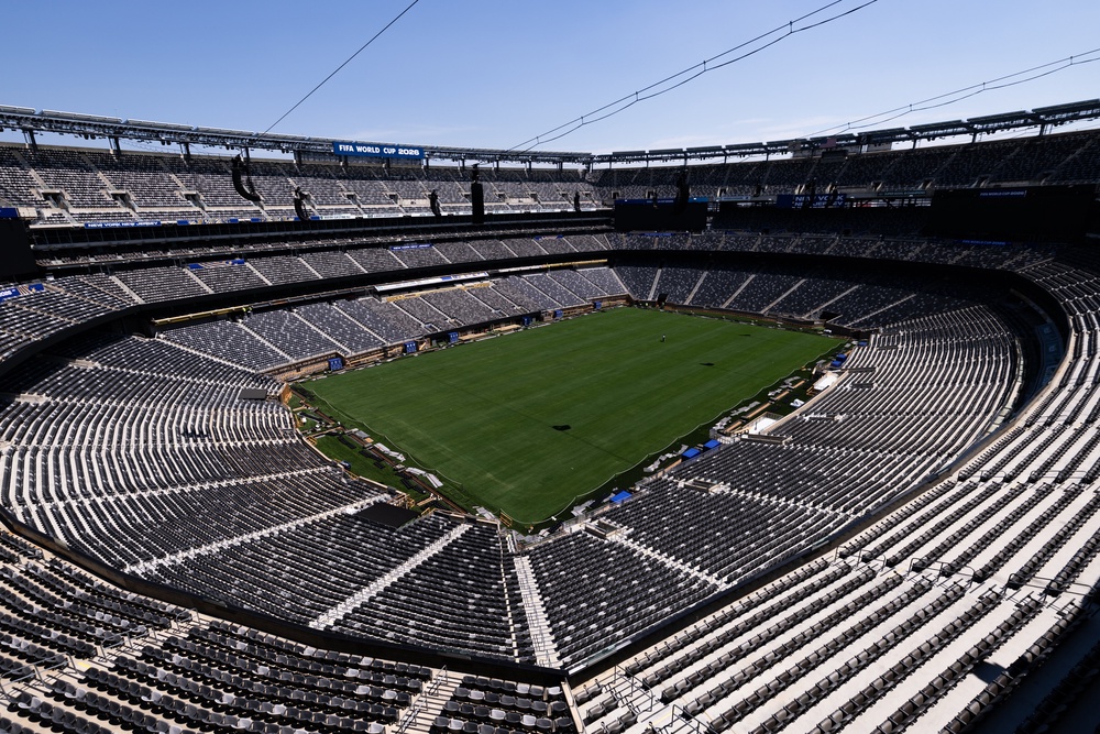 The New York New Jersey stadium will be a key venue this summer, hosting the final among other games (Getty)