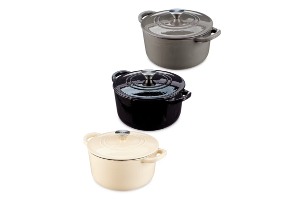 Image from: Aldi’s Le Creuset-inspired cast iron pans are back – and are just £20