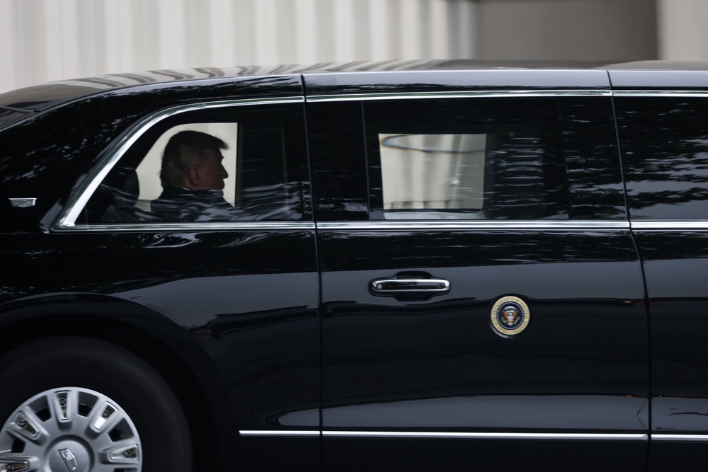 Last week, Trump traveled to Walter Reed National Military Medical Center for his third check-up in the past 13 months (Getty)