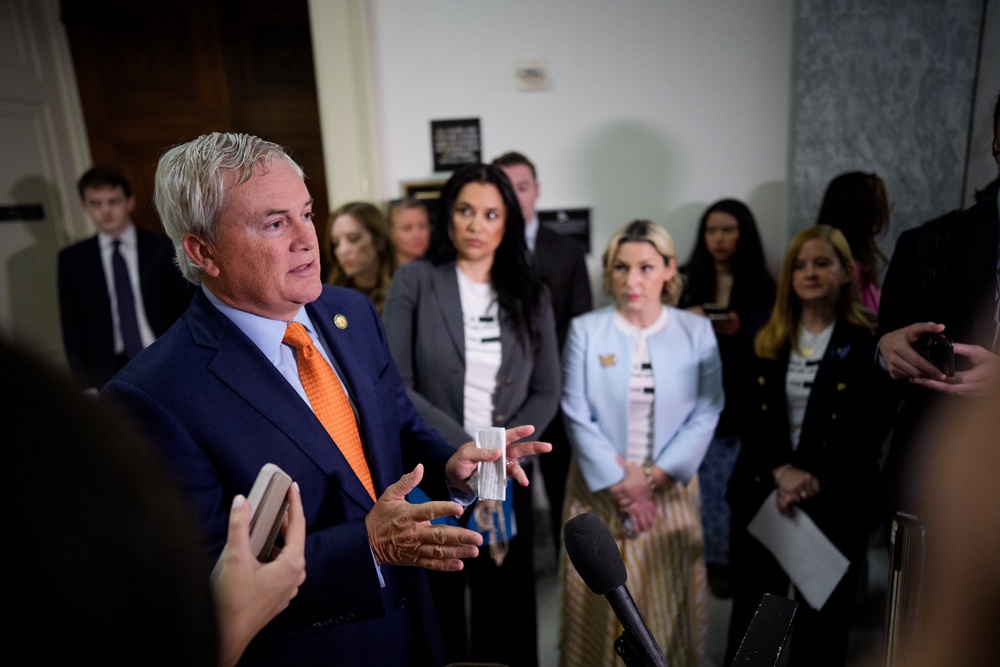 Republican U.S. Rep. James Comer, the committee chairman, formally requested that Gates testify after he appeared multiple times in a trove of documents released by the Justice Department as part of its Epstein probe (Getty)