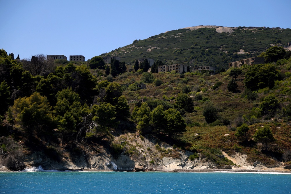 Ivanka Trump and her husband Jared Kushner want to transform Albania's largest island, a former Cold War Military base built by Albania's former communist rulers (AFP/Getty)