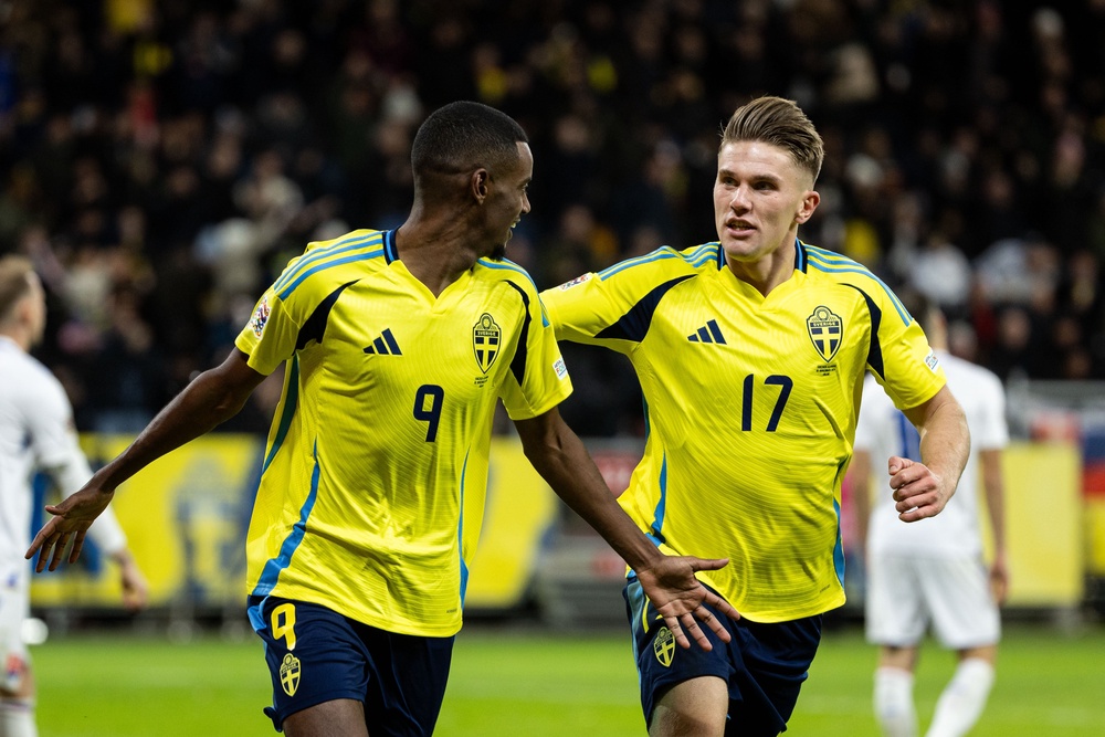 Alexander Isak and Viktor Gyokeres will be paired together in North America (Getty)