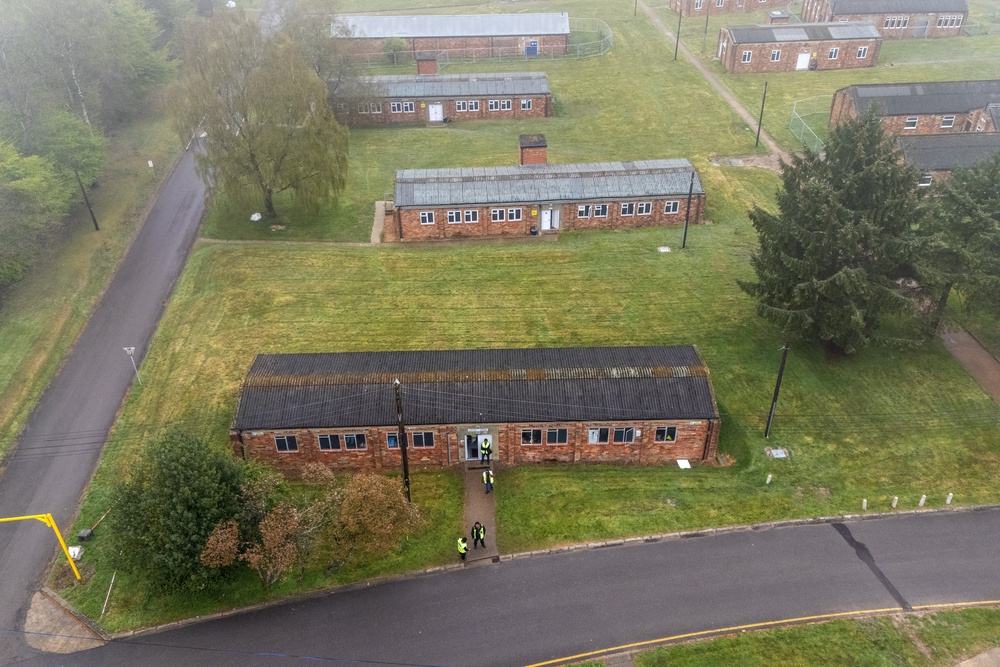 Crowborough army camp, one of the larger sites used to house asylum seekers (Getty)