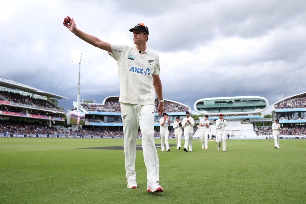 Kyle Jamieson finished with five wickets for New Zealand (Getty)