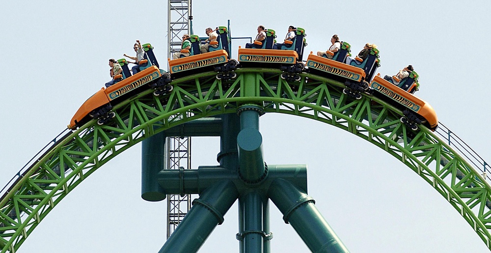 In 2024, Six Flags Great Adventure announced it would retire its Kingda Ka and Green Lantern rides to make way for a 'multi-record-breaking launch coaster' (Stan Honda/AFP via Getty Images)
