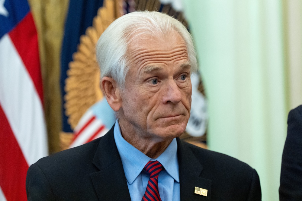 Peter Navarro, a longtime ally of President Trump, is currently serving as an adviser to the president and reportedly advocated for the loan to Vulcan Elements (AP)