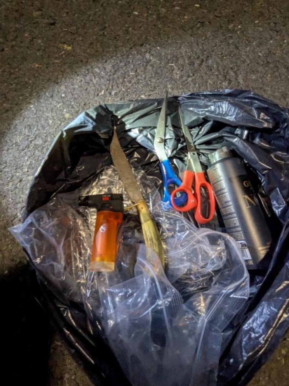This undated photo provided by the Sacramento County Sheriff's Office on Tuesday, June 2, 2026, shows explosive materials confiscated from a man who prosecutors say attempted to carry them through a Sacramento International Airport security checkpoint. (Sacramento County Sheriff's Office via AP) (Sacramento County Sheriff's Offi)