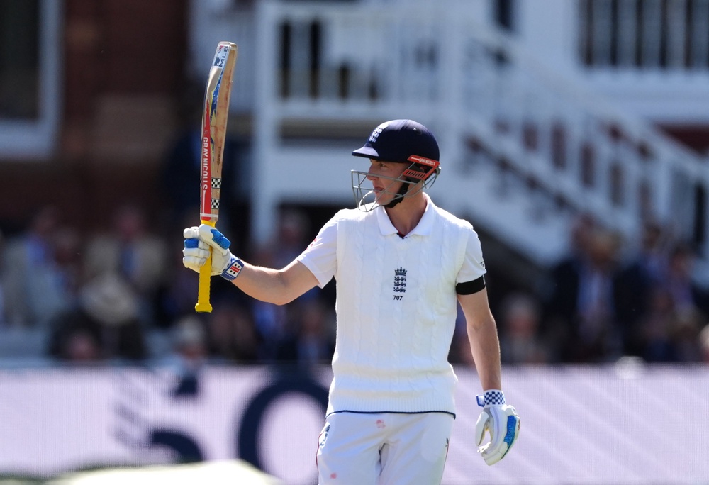 Harry Brook hit a brilliant half-century on day one (Ben Whitley/PA) (PA Wire)