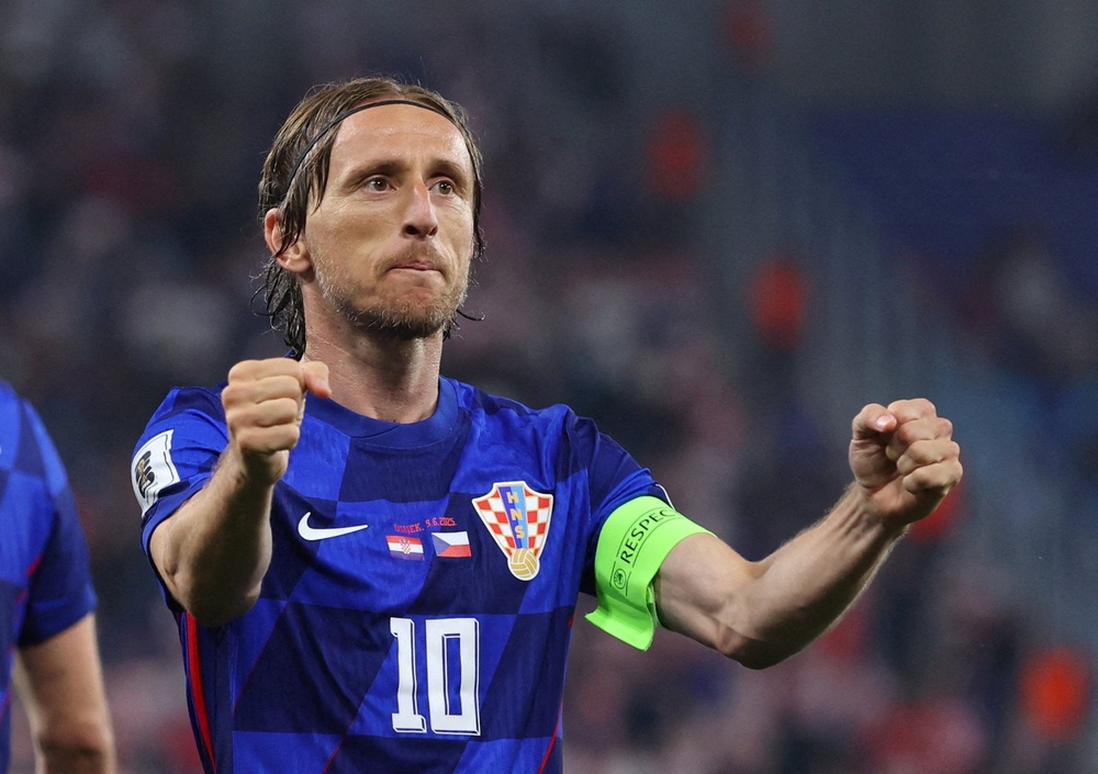 At the age of 40, Luka Modric is still going strong (Reuters)