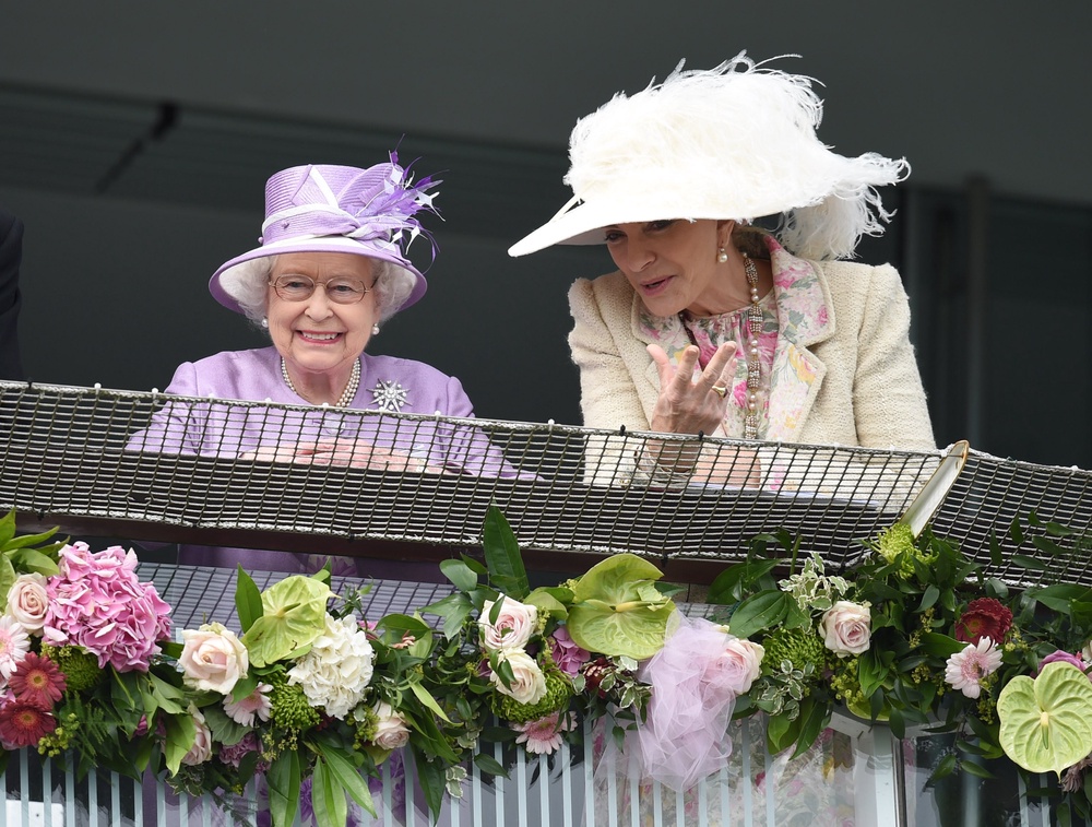 Queen Elizabeth II with Princess Michael of Kent (Adam Davy/PA) (PA Archive)