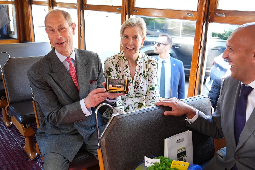 The Duke and Duchess of Edinburgh on an official trip to Portugal (Aaron Chown/PA) (PA Wire)