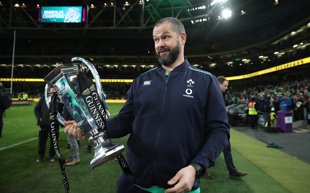 Andy Farrell has won two Six Nations titles with Ireland (Getty)