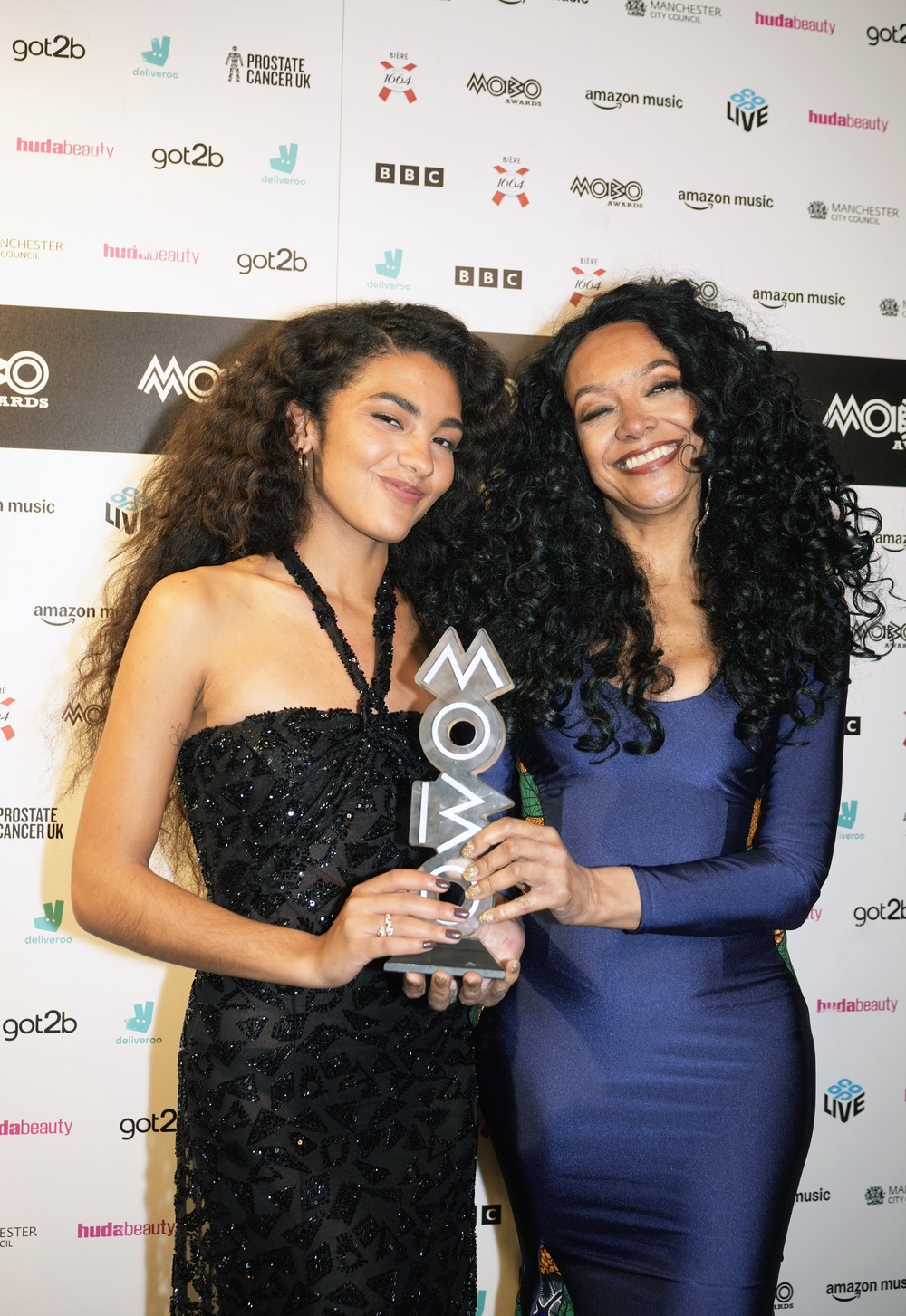 Olivia Dean (left) and Kanya King at the Mobo Awards earlier this year (Peter Byrne/PA) (PA Wire)