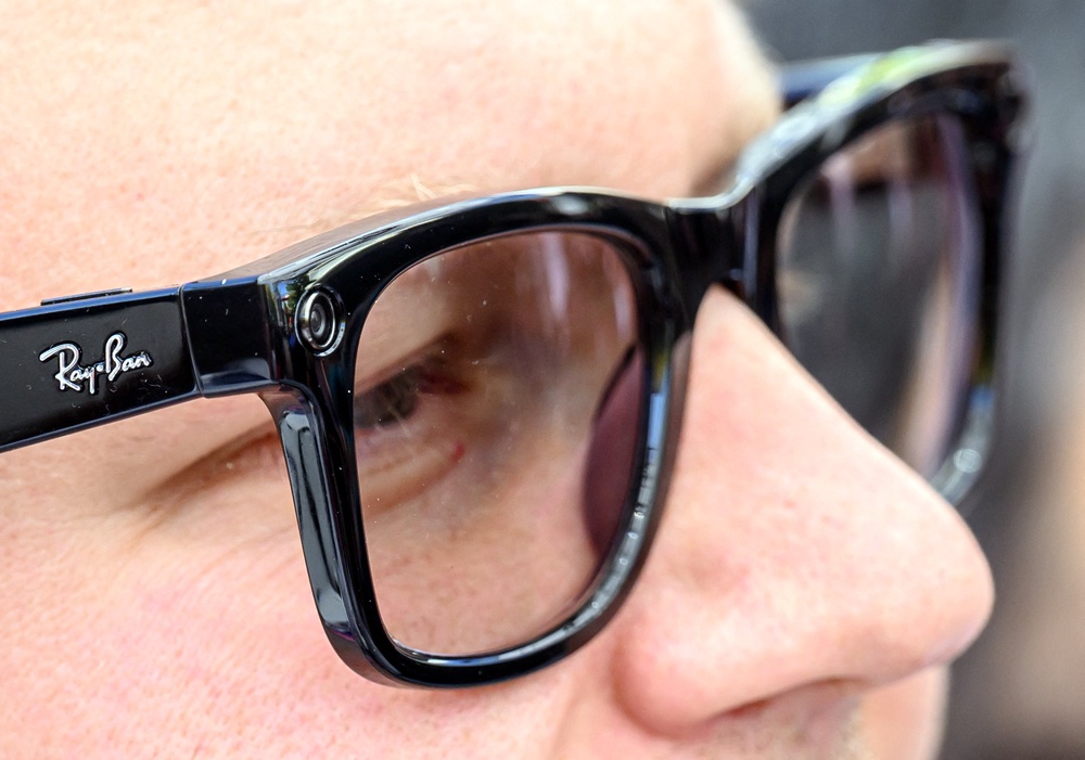 Meta said it has made changes to ensure people do not tamper with the LED light on the glasses (AFP/Getty)