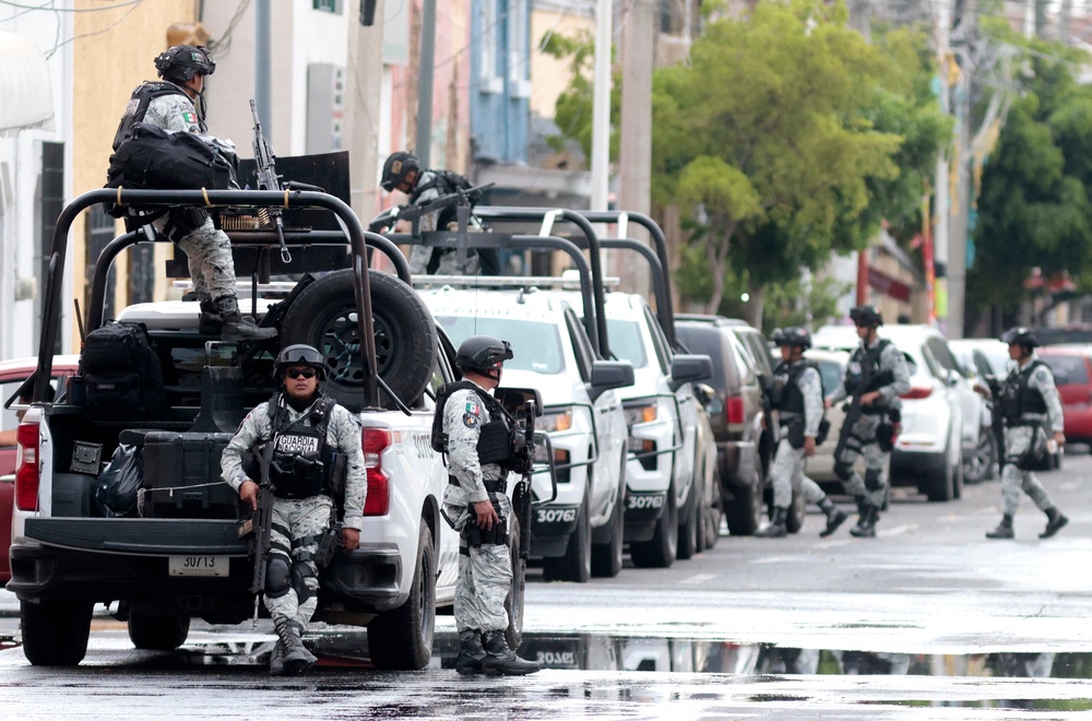 The Mexican government will deploy 100,000 troops during the World Cup (AFP/Getty)