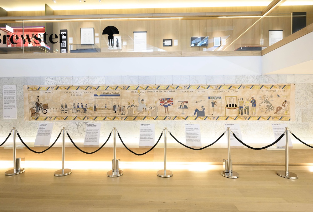 The ‘Ta-Pastry’ unveiled by Greggs at the Design Museum in London (Doug Peters Media Assignments/PA)