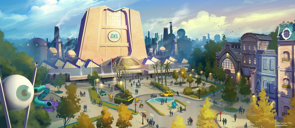 An official opening date for Monstropolis has not yet been announced (Disney)