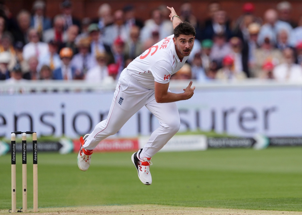 Josh Tongue finished with three wickets (Ben Whitley/PA) (PA Wire)