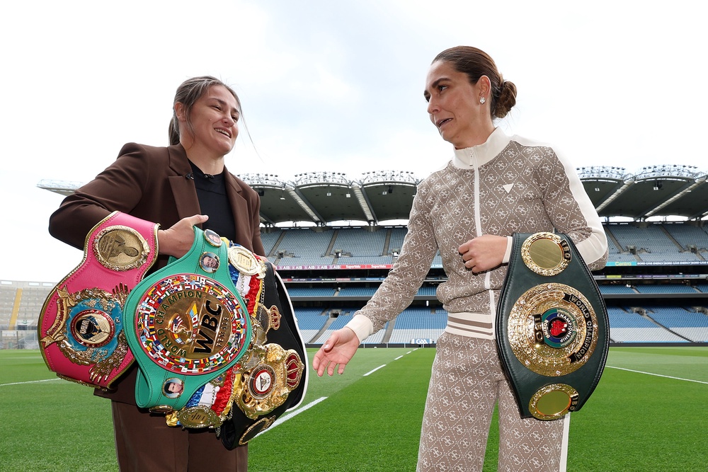 Katie Taylor will fight Flora Pili (Damien Eagers/PA) (PA Wire)