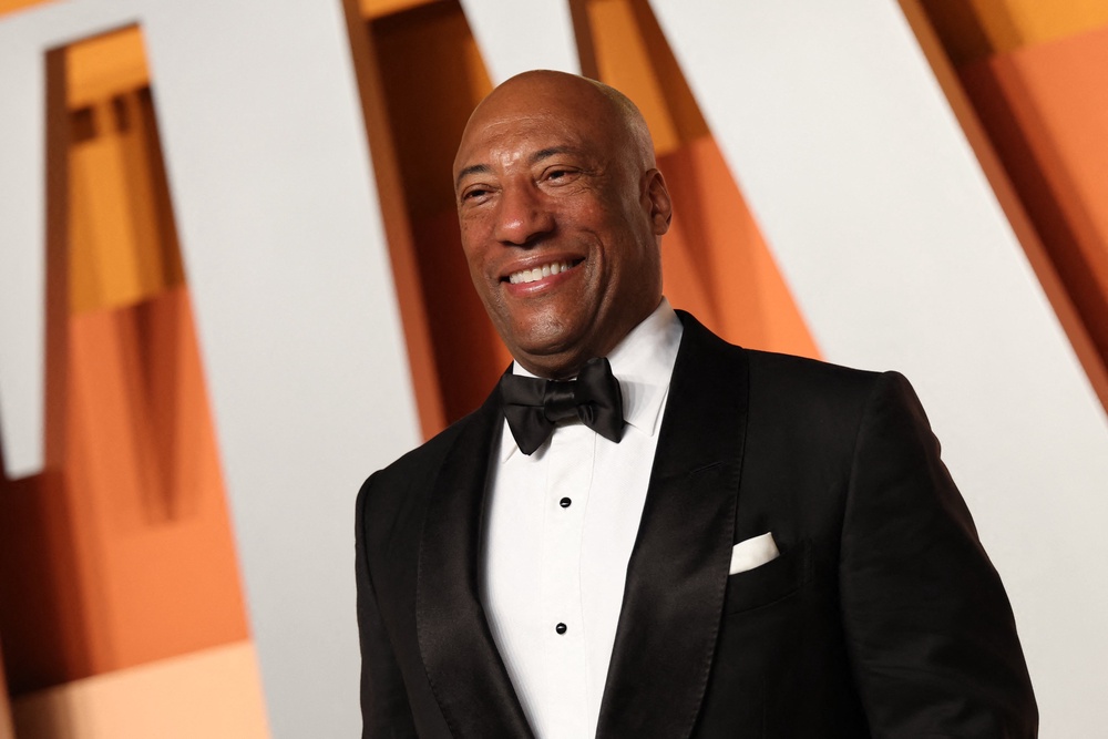 Byron Allen’s ‘Comics Unleashed’ struggled to keep up with the competition on Monday, receiving only 628,000 total viewers (AFP/Getty)