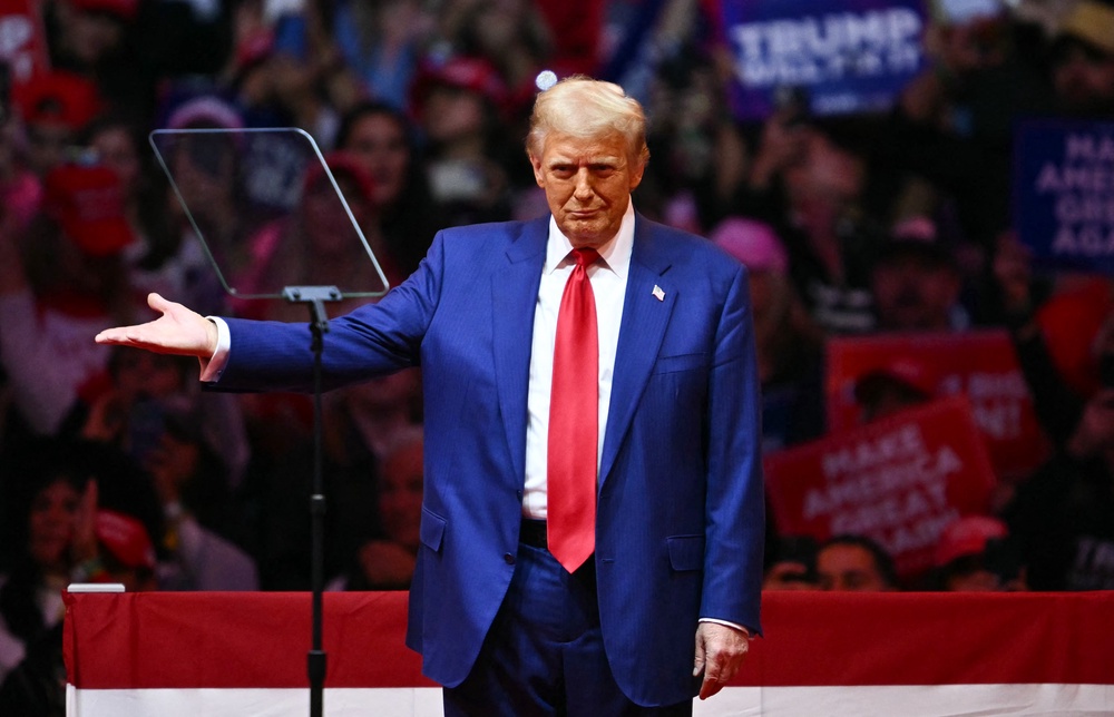 Donald Trump has slashed US aid funding (AFP/Getty)