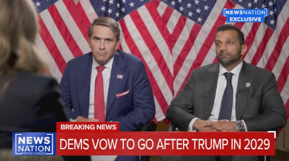 'I worry about Democrats, some Democrats, coming out and actually already forecasting what they’re gonna try to do if they get leadership again,' Blanche, sitting alongside FBI director Kash Patel, told NewsNation host Katie Pavlich (NewsNation)