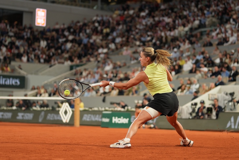 Chwalinska's variety and intelligence has frequently posed problems for more powerful opponents (AP)