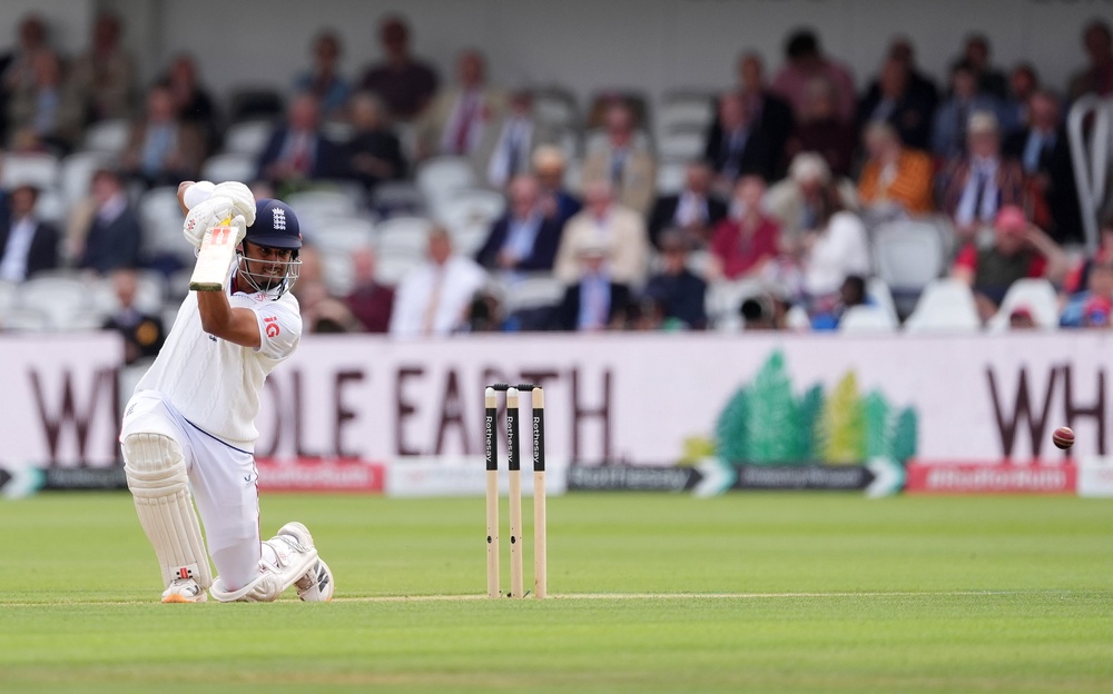 Emilio Gay in action on day two (Ben Whitley/PA) (PA Wire)