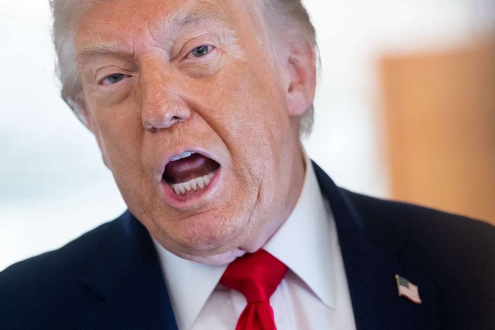 US President Donald Trump (AFP/Getty)