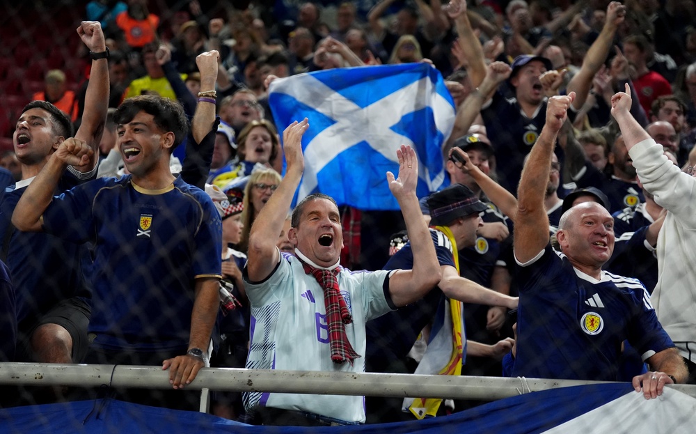 Scotland’s World Cup matches are scheduled late on UK time (Andrew Milligan/PA) (PA Archive)