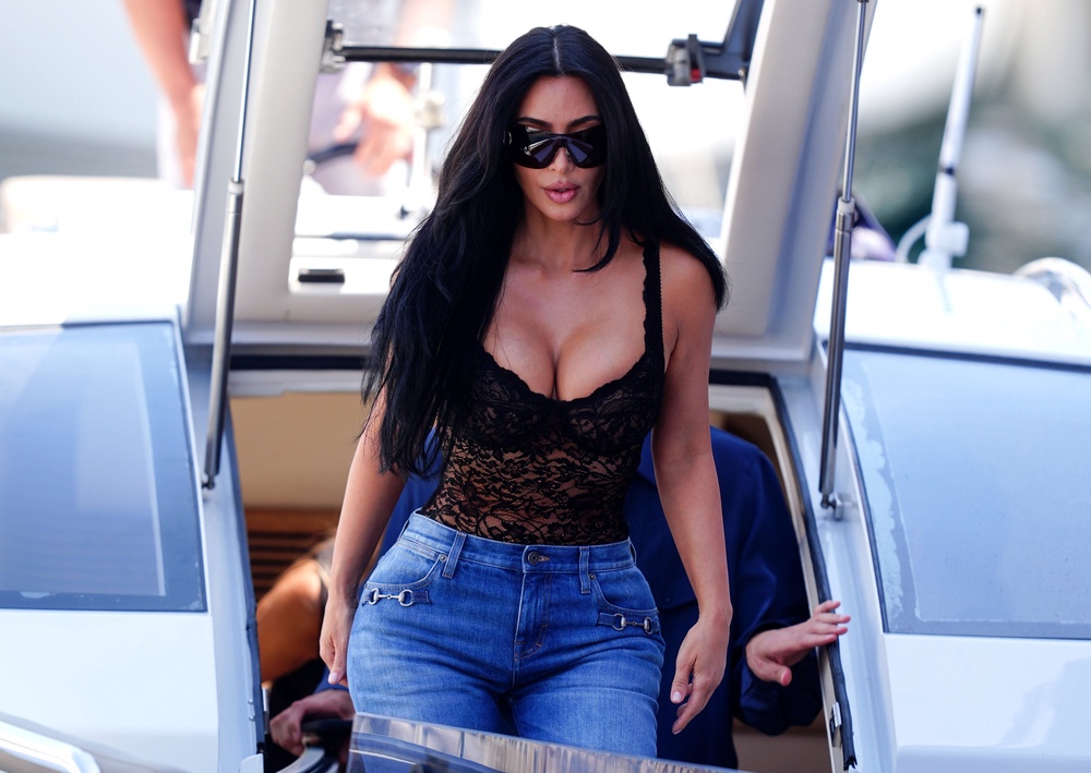 Kim Kardashian has arrived in Monaco to support Lewis Hamilton (David Davies/PA) (PA Wire)