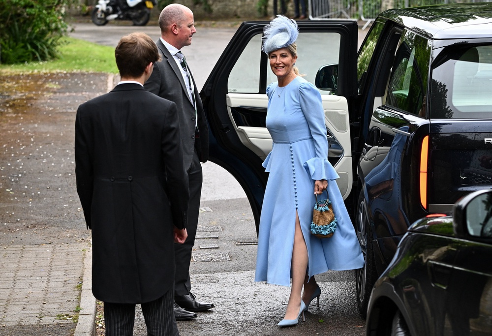 Sophie, Duchess of Edinburgh arrives (Reuters)