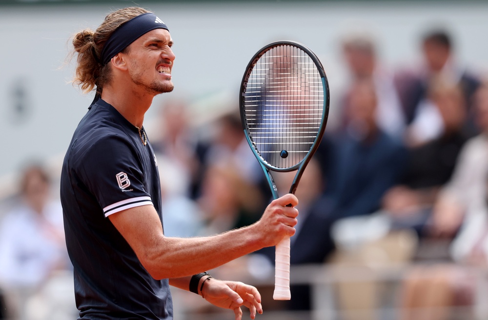 Alexander Zverev has lost three slam finals but is the favourite to finally win one today (Getty)