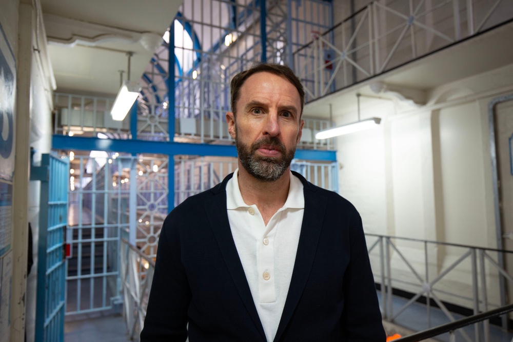 Gareth Southgate wants to help young men suffering a confidence 'crisis' (BBC/Cardiff Productions)