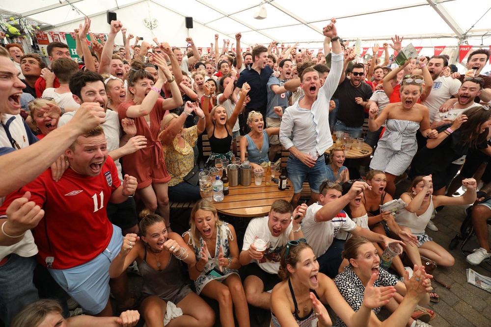Four million extra pints are set to be poured on Wednesday, which would be a £20 million boost to pubs across the UK, according to estimates from the British Beer and Pub Association (PA)