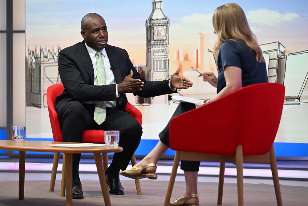 David Lammy said the ‘first purpose of any Government’ is defence (Jeff Overs/PA) (BBC)