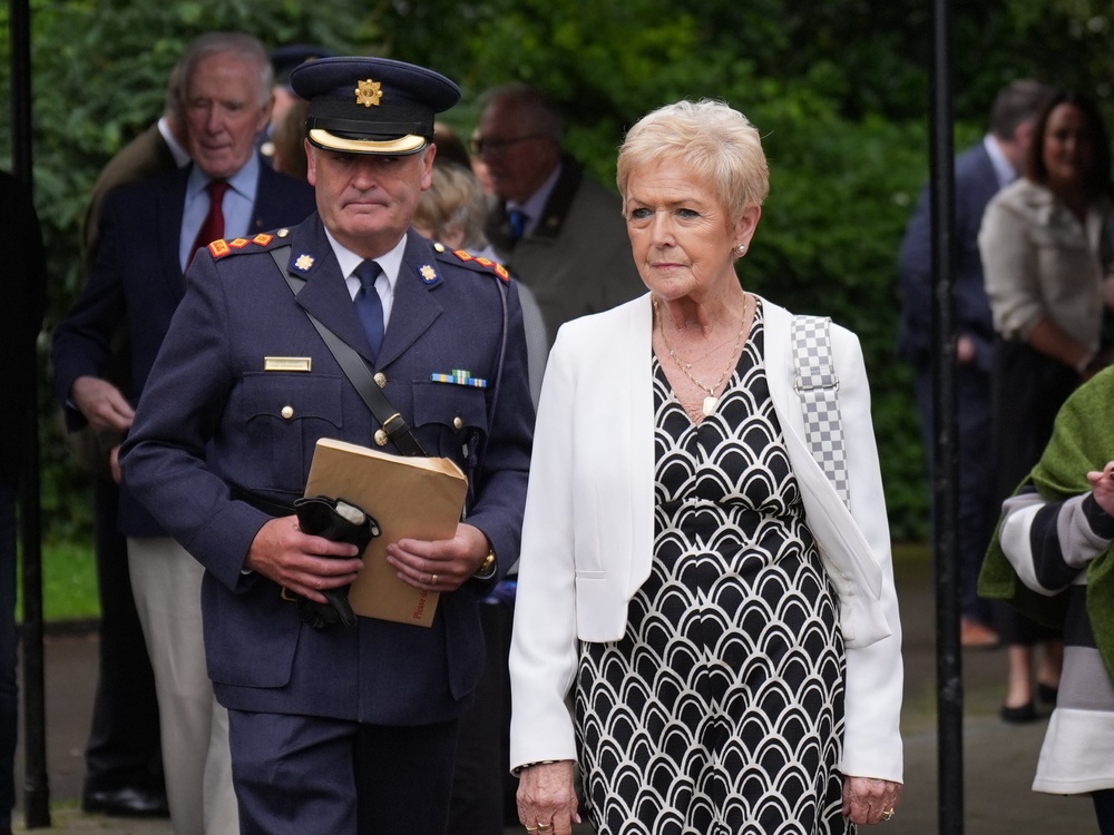 Ann McCabe said her late husband was a ‘peaceful man’ (Niall Carson/PA) (PA Wire)
