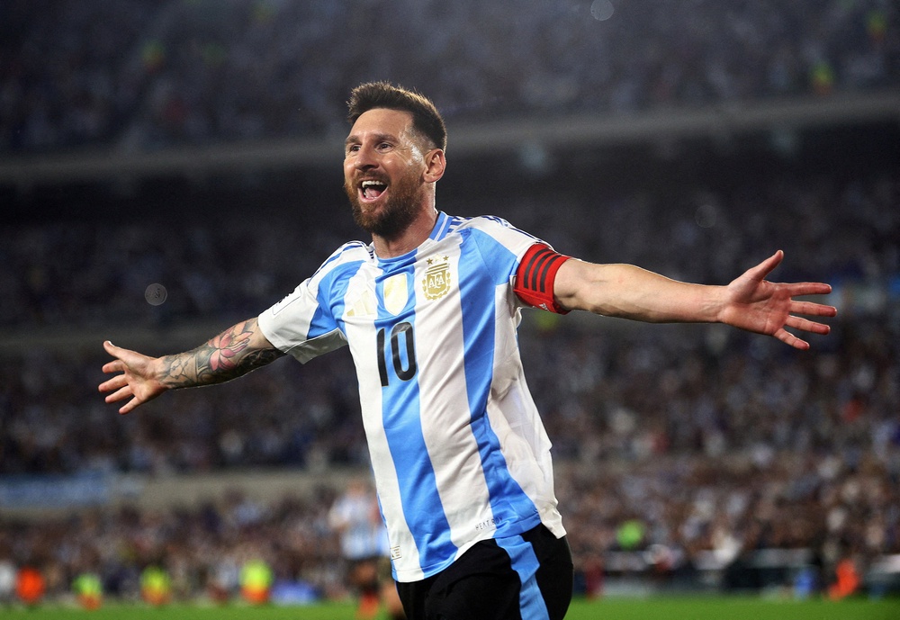 Lionel Messi will lead title contenders Argentina at this summer's World Cup (Reuters)