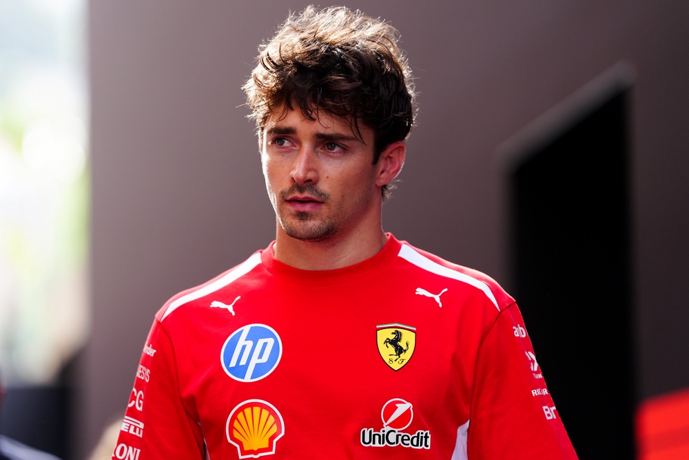 Ferrari driver Charles Leclerc was one of those who crashed (David Davies/PA) (PA Wire)
