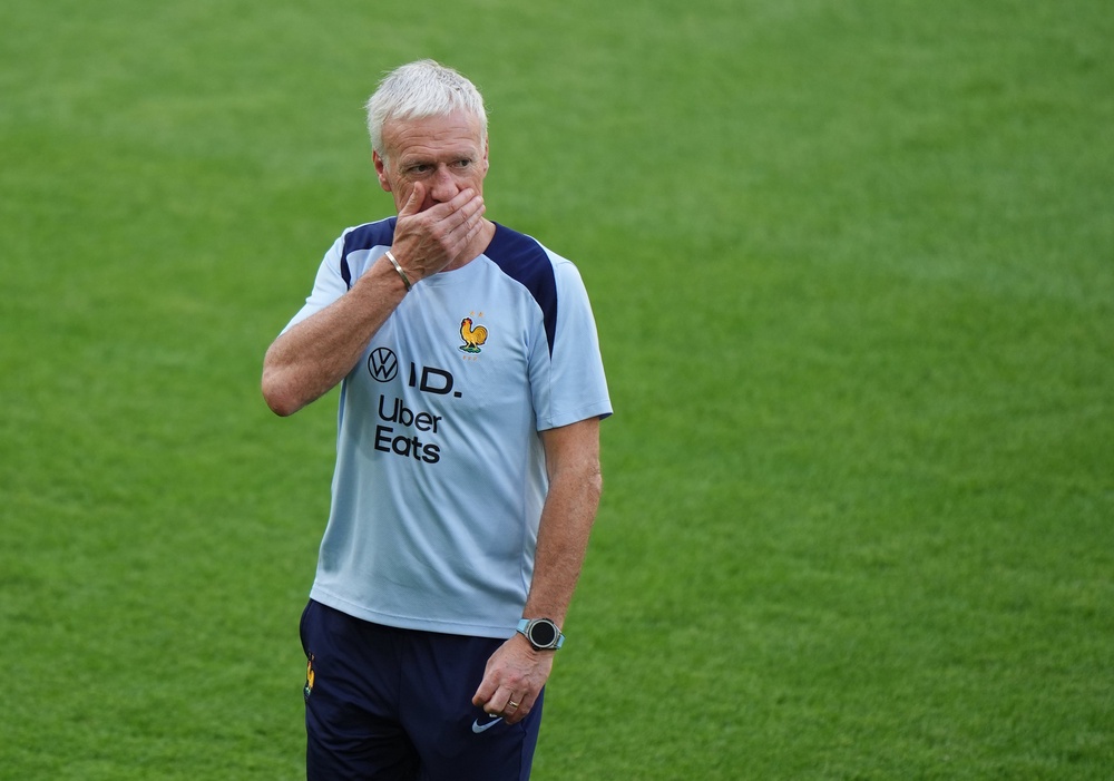 France boss Didier Deschamps will send his side into friendly battle with Northern Ireland on Monday evening (Bradley Collyer/PA) (PA Archive)