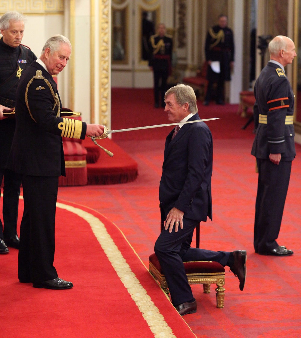 Former Liverpool striker and manager Kenny Dalglish was knighted, on this day in 2018 (Yui Mok/PA) (PA Archive)