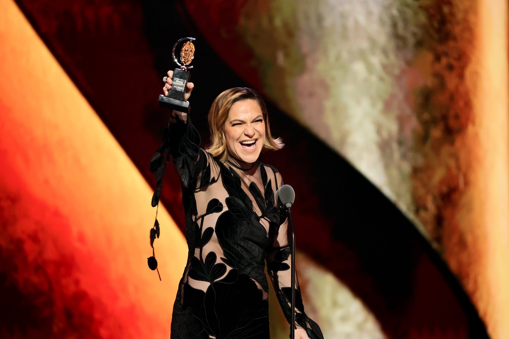 Shoshana Bean won the Tony for Best Performance by an Actress in a Featured Role in a Musical for ‘The Lost Boys’ (Getty)