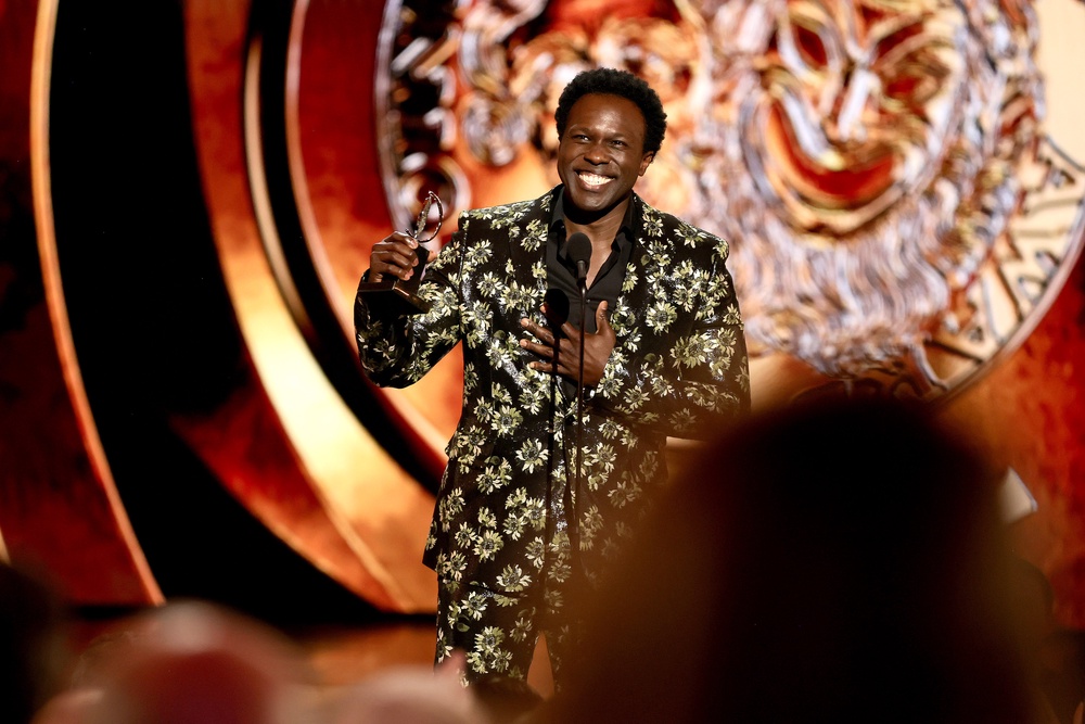 Joshua Henry won the Tony Award for Best Performance by an Actor in a Leading Role in a Musical award for ‘Ragtime’ (Getty)