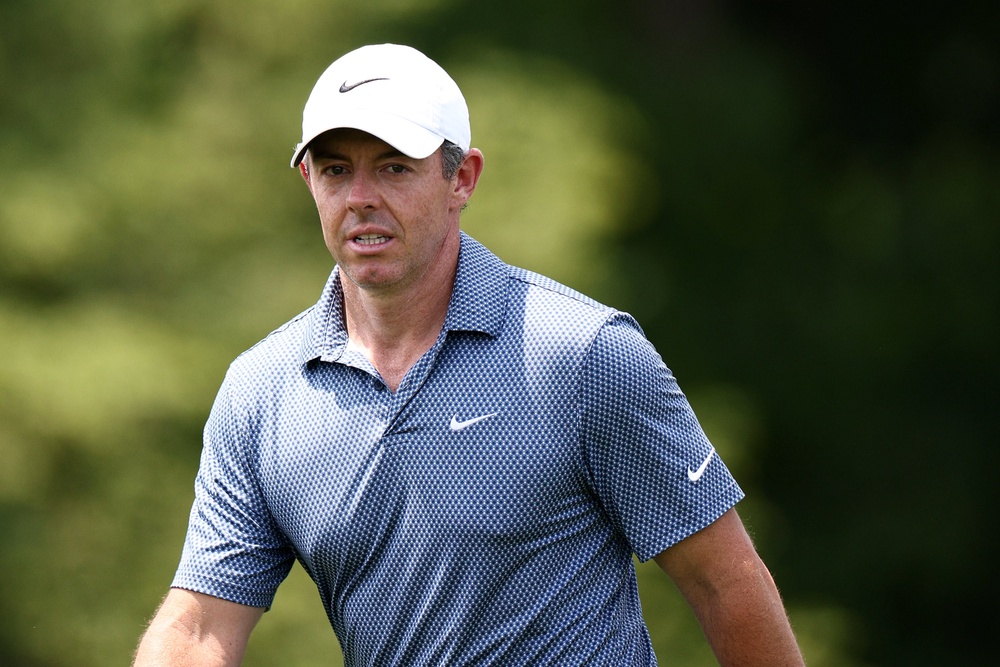 Rory McIlroy had to settle for joint-12th alongside Scottie Scheffler (Getty)