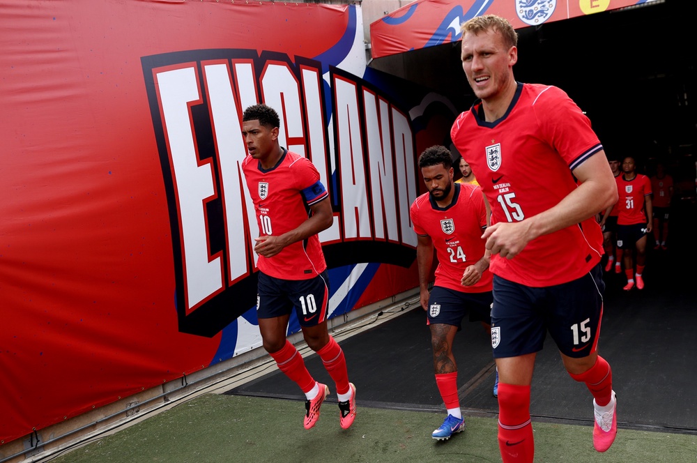 Burn played 45 minutes against New Zealand in England's first World Cup warm up (Getty)