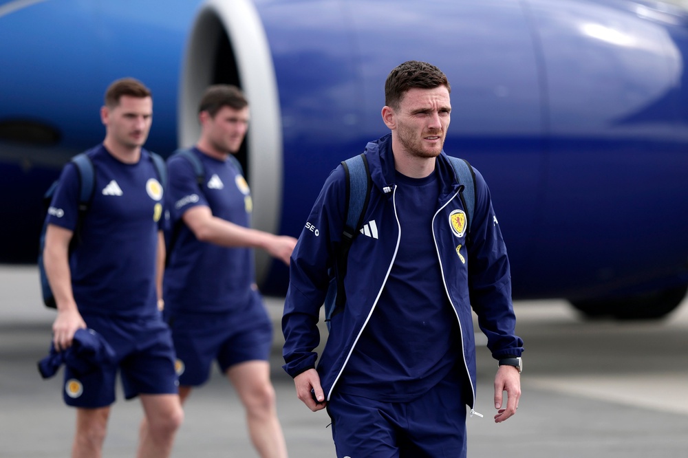 Scotland have arrived at their World Cup base in North Carolina (Getty)