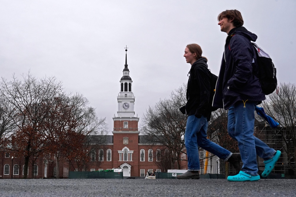 Younger Americans are less likely than older ones to say a singular set of values is important to U.S. identity (Copyright 2024 The Associated Press. All rights reserved.)